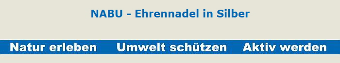 NABU - Ehrennadel in Silber