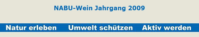 NABU-Wein Jahrgang 2009