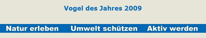 Vogel des Jahres 2009